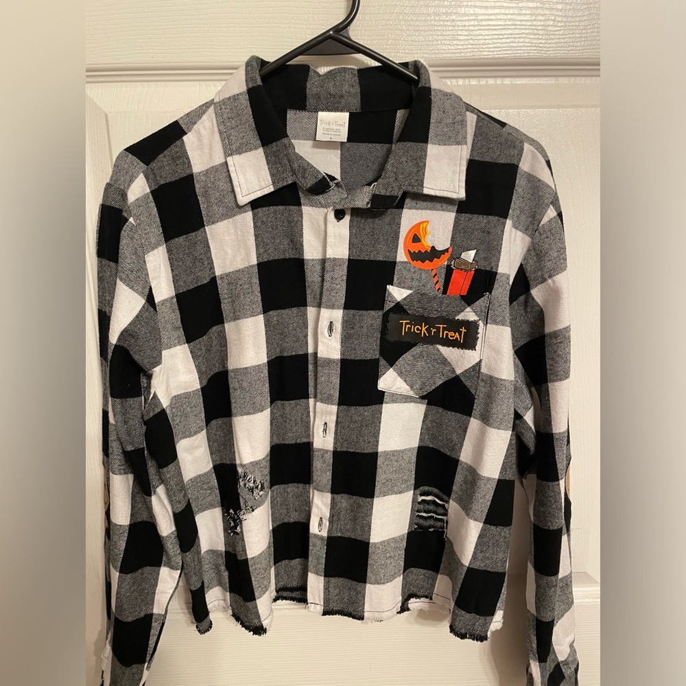 Trick r Treat Flannel from Spirit Halloween